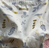 童泰（TONGTAI）女寶寶內褲女童短褲女孩吸汗透氣四角褲中大童平角褲米白100cm 曬單實(shí)拍圖