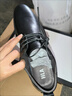 海瀾之家HLA皮鞋男士商務(wù)休閑秋冬正裝德比鞋子男H164/H172 增高款40 曬單實(shí)拍圖