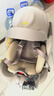 袋鼠爸爸星途Air兒童安全座椅通風(fēng)散熱遮陽(yáng)頭篷0-12歲360度旋轉新生兒座椅 星途Air海鷗灰【新國標】 曬單實(shí)拍圖