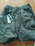 JEEP SPIRIT吉普短褲男士夏季寬松七分褲休閑戶(hù)外運動(dòng)透氣褲子 軍綠色 5XL 曬單實(shí)拍圖