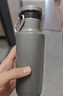 京東京造保溫杯運動(dòng)隨行316L不銹鋼水杯男士輕便登山戶(hù)外杯子銀灰色480ml 曬單實(shí)拍圖