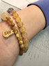 慕梵虎眼石黃發(fā)晶多寶水晶手串雙圈本命年轉運珠手鏈生日禮物送男女友 曬單實(shí)拍圖