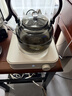 ±0日本正負零煮茶爐茶具電茶爐泡茶壺套裝電陶爐家用電熱爐茶臺泡茶專(zhuān)用 乳白色（機器） 曬單實(shí)拍圖