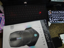 外星人（Alienware）AW610M無(wú)線(xiàn)游戲鼠標雙模2.4G 350小時(shí)長(cháng)續航16000DPI RGB燈效人體工學(xué)情人節禮物 黑色 曬單實(shí)拍圖