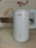 美的（Midea）電熱水壺燒水壺家用養生自動(dòng)斷電沖奶一體恒溫壺食品304不銹鋼1500W速熱1.5升大容量 SH15X301 曬單實(shí)拍圖