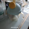 貝因美兒童牛奶杯寶寶喝奶吸管直飲雙飲杯ppsu學(xué)飲杯帶刻度手柄嬰兒水杯 曬單實(shí)拍圖