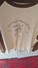 初申春秋長(cháng)袖T恤女曠野美拉德圓領(lǐng)撞色拼接簡(jiǎn)約寬松打底衫S143T2022 曬單實(shí)拍圖