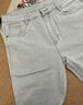 JEEP美國正品高端冰絲薄款牛仔褲男士夏季新款中青年商務(wù)修身彈力長(cháng)褲 灰白色 【官方正品】 33 曬單實(shí)拍圖