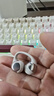 韶音（SHOKZ）OpenDots ONE動(dòng)鈦圈開(kāi)放式藍牙耳機耳夾式無(wú)線(xiàn)耳機藍牙跑步運動(dòng)耳機E310 星際白 曬單實(shí)拍圖
