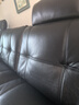 芝華仕（CHEERS）頭等艙智能椅貴族風(fēng)黑色真皮沙發(fā)電動(dòng)多功能零靠墻芝華士30588 【豪華半青皮/翻到幾】小三座雙電-黑-2.56M 優(yōu)先發(fā)貨 曬單實(shí)拍圖