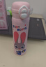 迪士尼（Disney）朱迪雙飲保溫杯瘋狂動(dòng)物城316不銹鋼帶吸管上學(xué)女孩女神禮物500ml 曬單實(shí)拍圖