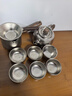FLOGO德國品牌純鈦茶具套裝茶壺旅行家用外出便攜車(chē)載壺茶杯功夫茶具 純鈦茶具【木紋平肩壺10件套+茶盤(pán)+便攜旅行包】 曬單實(shí)拍圖