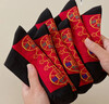 貓人騏驥紅腳踏七星連珠本命年紅襪子男馬年鴻運踩地襪小人圖案男襪 曬單實(shí)拍圖