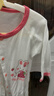貝瑞加（Babyprints）嬰兒連體衣2件裝寶寶夏季長(cháng)袖爬服純棉哈衣柔軟家居內衣 粉80 曬單實(shí)拍圖