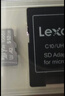 雷克沙（Lexar）512GB TF（MicroSD）存儲卡 V30 A2 讀160MB/s 游戲機平板行車(chē)監控錄像內存卡 4K超清拍攝（BLUE） 曬單實(shí)拍圖