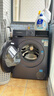 西門(mén)子（SIEMENS）10公斤變頻滾筒藍寶石iQ300超氧洗衣機全自動(dòng)家用 超氧空氣洗 深層除螨 智能除漬 WG54E1E10W 單洗 曬單實(shí)拍圖