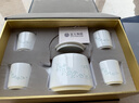 富玉景德鎮茶具套裝家用新款輕奢高檔一整套高端中式陶瓷茶壺茶杯禮盒 玉蘭花提梁壺茶具套裝 4人飲 5件 曬單實(shí)拍圖