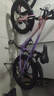 鳳凰官方旗艦店兒童自行車(chē)男女變速青少年學(xué)生山地車(chē)碟剎賽車(chē) 星際 粉紫【單速】三刀輪 22寸【適合130-170cm】 曬單實(shí)拍圖