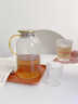 智宙冷水壺涼水壺家用大容量泡茶壺涼水杯瓶高硼硅玻璃水壺套裝 【胡桃木蓋】2.0L貴妃壺+6只貴妃杯 曬單實(shí)拍圖