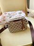 viney斜挎包品牌包包女包帆布休閑單肩枕頭包生日禮物高級感送女友老婆 【咖啡色】小眾實(shí)用走心 洋氣輕奢時(shí)尚小眾高端 曬單實(shí)拍圖
