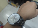 冠琴（GUANQIN）手表男全自動(dòng)機械表防水夜光男士手表商務(wù)高檔男表生日禮物送男友 精鋼白面/性能提升/終身保 曬單實(shí)拍圖