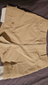 ELLE卡其色法式工裝風(fēng)休閑短褲女2024夏季新款小個(gè)子顯高顯瘦褲子 卡其 L 曬單實(shí)拍圖
