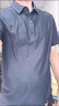 蜀黍家冰爽酷專(zhuān)屬領(lǐng)花POLO衫男10A抑菌短袖T恤男翻領(lǐng)抗菌涼皺夏季 黑色 M 曬單實(shí)拍圖