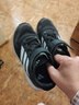 阿迪達斯（adidas）防滑輕便耐磨新款大童透氣休閑運動(dòng)鞋 IE8574黑色 曬單實(shí)拍圖