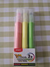 晨光(M&G)文具3色熒光筆 辦公學(xué)生通用醒目重點(diǎn)標記筆 星彩系列手繪手賬筆 記號筆 3支/盒AHMV7601 曬單實(shí)拍圖