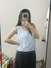 維多利亞的秘密 夏日抽繩運動(dòng)背心內搭女 04M3淺藍色 55000016 M 曬單實(shí)拍圖