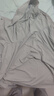 真維斯（Jeanswest）防曬衣女裝涼感速干連帽面罩一體防曬服夏季新款上衣服潮流外套GX 中灰#純色 M 曬單實(shí)拍圖