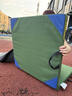 奧匹仰臥起坐墊子折疊海綿墊學(xué)生中考體育體操墊兒童家用舞蹈訓練 兩折帆布120x60x5 軍綠色FZ03 曬單實(shí)拍圖