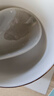 ARST雅誠德金韻系列北歐現代簡(jiǎn)約碗碟餐具家用飯碗陶瓷碗湯盤(pán)套裝微波爐適用 4.5英寸金冠高腳碗 曬單實(shí)拍圖