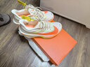 耐克NIKE女子 碳板跑步鞋減震ZOOM FLY 6 運動(dòng)鞋FN8455-105白橙綠38.5 曬單實(shí)拍圖