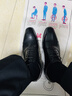 【發(fā)順豐空運】上頓丹尼男鞋商務(wù)休閑正裝皮鞋英倫隱形內增高6cm8cm大碼47小碼三接頭牛津鞋新郎婚鞋 黑色 增高款 40 曬單實(shí)拍圖