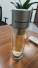蘇泊爾（SUPOR）玻璃杯純鈦抗菌泡茶杯一鍵開(kāi)蓋商務(wù)雙層茶水分離杯男士車(chē)載水杯 曬單實(shí)拍圖