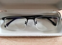 創(chuàng  )果 高端商務(wù)半框近視眼鏡男士進(jìn)口純鈦可配散光變色高度數眼鏡 【進(jìn)口純鈦】單鏡框（帶襯片）經(jīng)典款290黑色 曬單實(shí)拍圖
