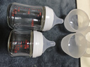 貝親（Pigeon）新生兒玻璃奶瓶套裝(80mlSS號奶嘴+160mlS號奶嘴 ) 0-3個(gè)月 曬單實(shí)拍圖