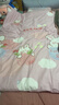 羅萊兒童（luolaikids）全棉被套女孩a類(lèi)單人100%純棉被罩床上120*150cm 曬單實(shí)拍圖