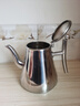 不銹鋼茶壺高檔茶壺咖啡壺帶濾網(wǎng)泡茶壺家用燒水壺餐廳酒店 2升【卡士壺】 曬單實(shí)拍圖