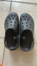 CROCS卡駱馳貝雅云彩女士洞洞鞋|208186 黑色-001 37/38(240mm) 曬單實(shí)拍圖