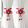 范爺家2個(gè)可愛(ài)云朵窗簾綁帶兒童臥室房間裝飾配飾窗簾扣收納彈力帶綁繩 曬單實(shí)拍圖