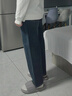 森馬（Semir）森柔|牛仔褲男春季舒彈簡(jiǎn)約寬松直筒長(cháng)褲2026水洗褲109926124104 曬單實(shí)拍圖