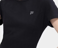 FILA FUSION斐樂(lè )潮牌女子針織短袖衫2026夏季純色簡(jiǎn)約緊身T恤 曬單實(shí)拍圖