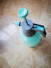 花卉植物澆水壺澆花灑水壺園藝澆家居家用氣壓噴壺 銅噴嘴藍色2升 曬單實(shí)拍圖