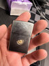 ZIPPO打火機之寶防風(fēng)煤油 鍛紗鍍鉻-秋水含睛  生日禮物男士 含油套裝 曬單實(shí)拍圖