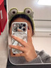 品盟 【手鏈掛繩】適用于蘋(píng)果17/16Promax手機殼15pro帶鏡子女款散熱保護套個(gè)性創(chuàng  )意高級感時(shí)尚網(wǎng)紅 【銀白色】鏡面+立體愛(ài)心 蘋(píng)果17Promax 曬單實(shí)拍圖