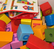 Hape(德國)進(jìn)口山毛櫸木質(zhì)玩具80粒數字字母積木寶寶生日禮物E8022 曬單實(shí)拍圖