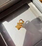 周大福方糖許愿星星黃金吊墜(工費180)約1.4g EOF1392生日禮物 曬單實(shí)拍圖