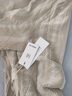 晚白【斷碼清倉】氣質(zhì)文藝風(fēng)圓領(lǐng)親膚萊賽爾上衣寬松大碼襯衫女 淺咖色 S 曬單實(shí)拍圖
